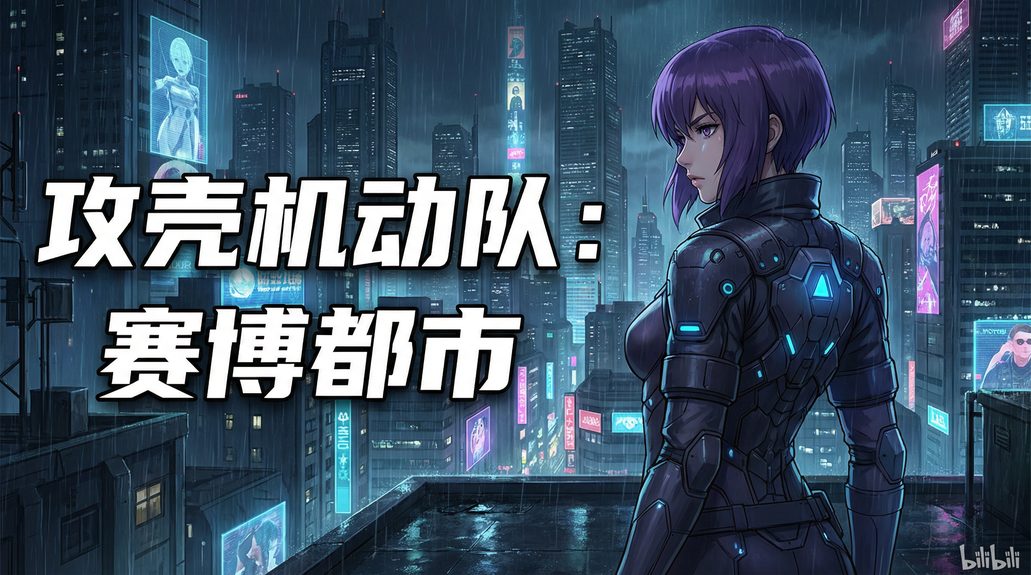 51视频 - 攻壳机动队赛博朋克动漫